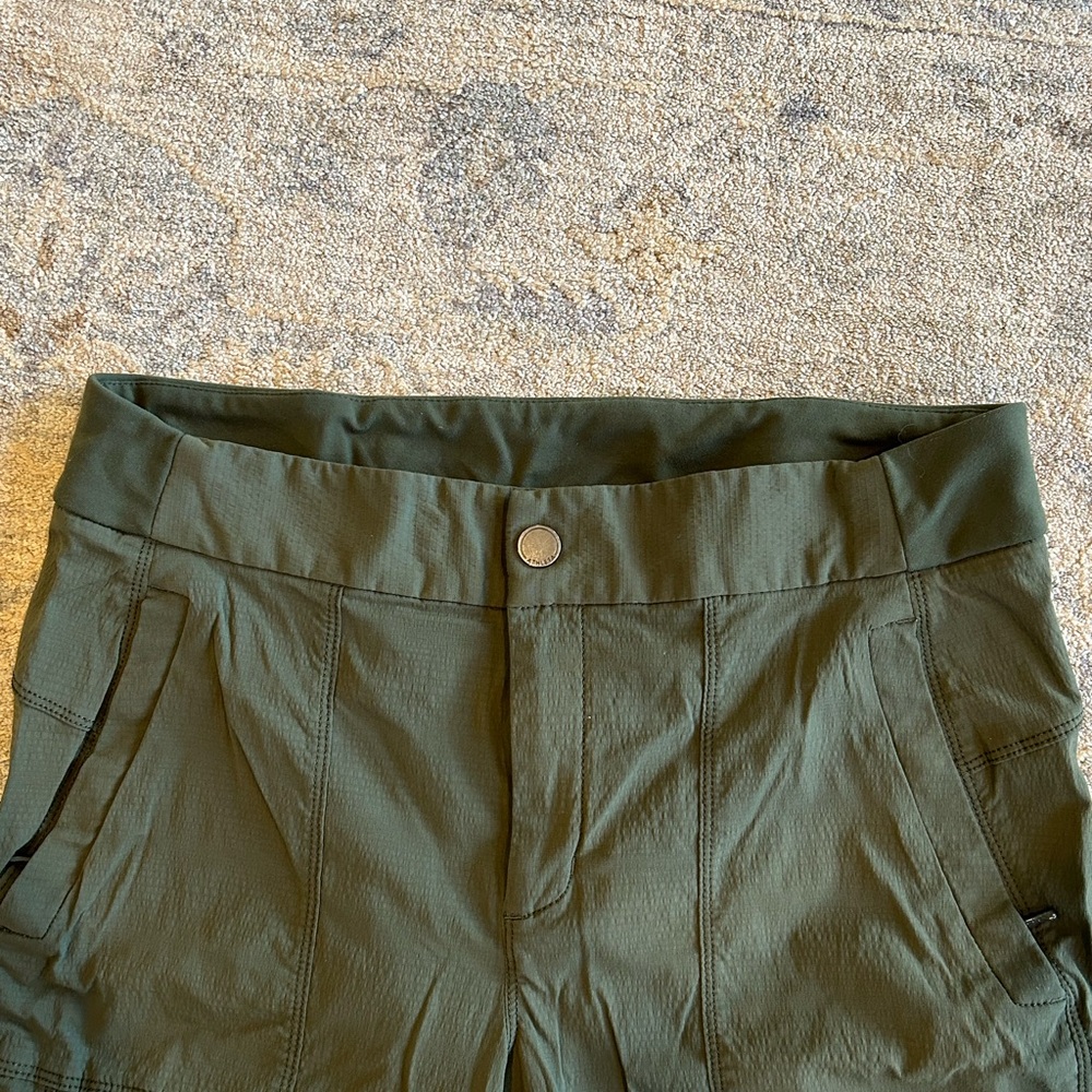 ATHLETA Trekkie Jogger Pants 2.0 {596344} Army Green, size 10